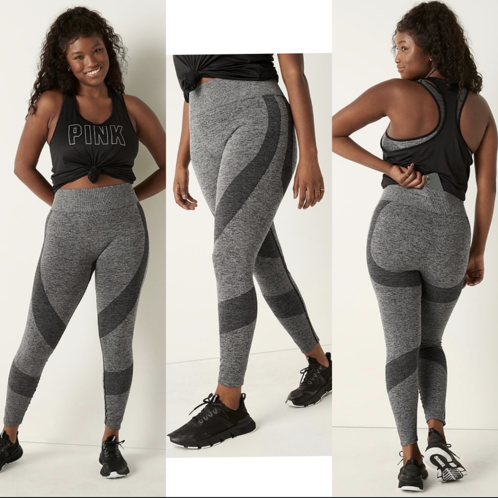 PINK Victoria's Secret Seamless High Waisted Tights